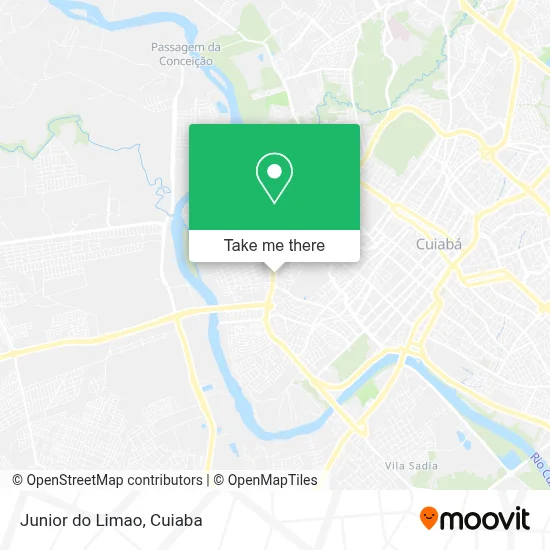 Junior do Limao map