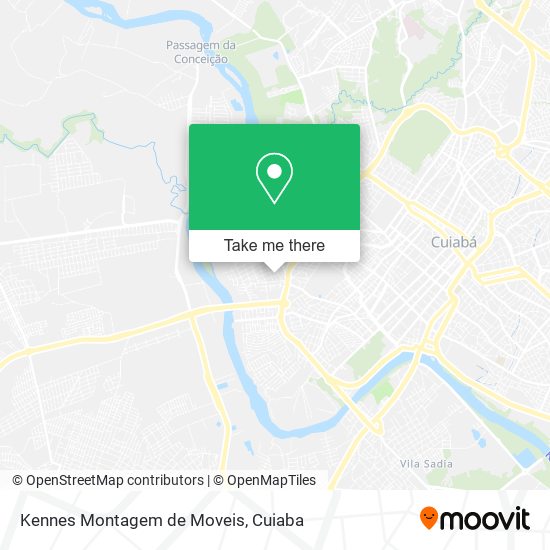 Kennes Montagem de Moveis map