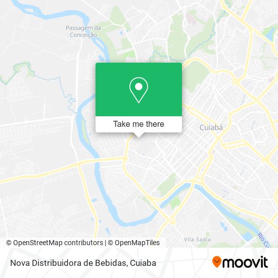 Nova Distribuidora de Bebidas map