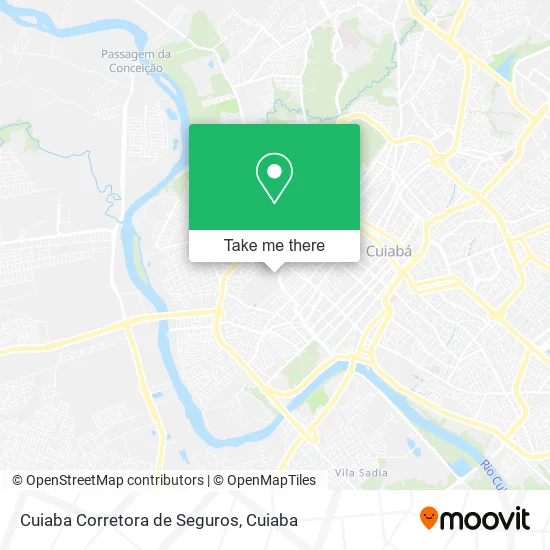 Cuiaba Corretora de Seguros map