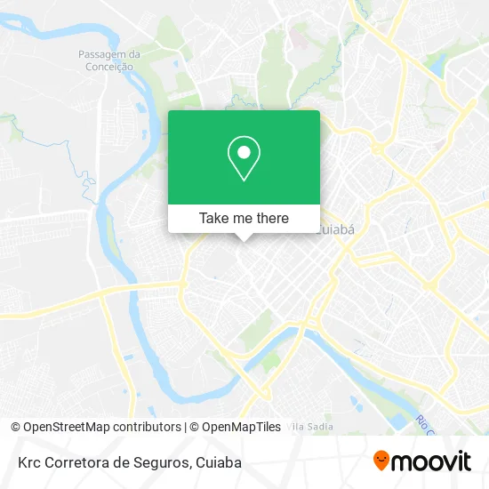 Krc Corretora de Seguros map