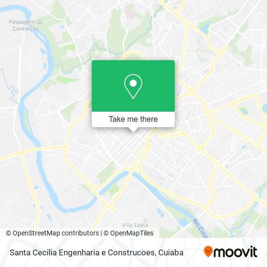 Santa Cecilia Engenharia e Construcoes map