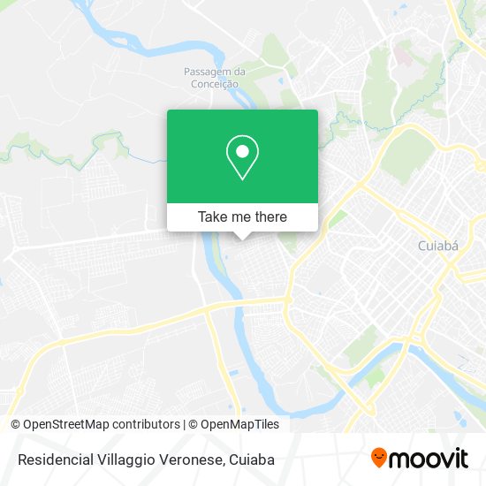 Residencial Villaggio Veronese map