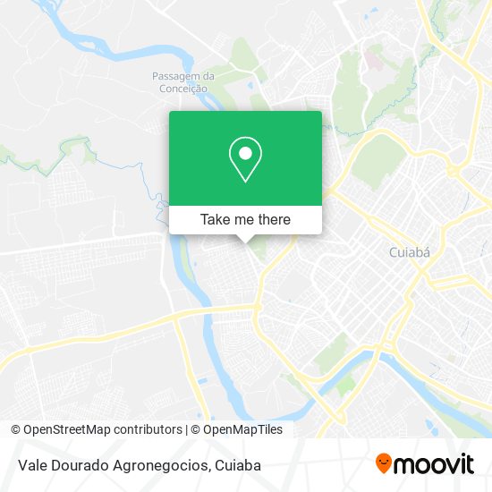 Vale Dourado Agronegocios map