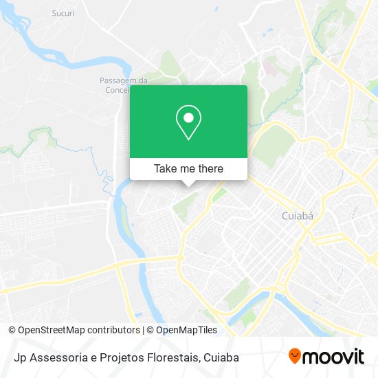 Jp Assessoria e Projetos Florestais map