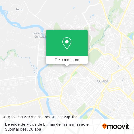 Belenge Servicos de Linhas de Transmissao e Substacoes map