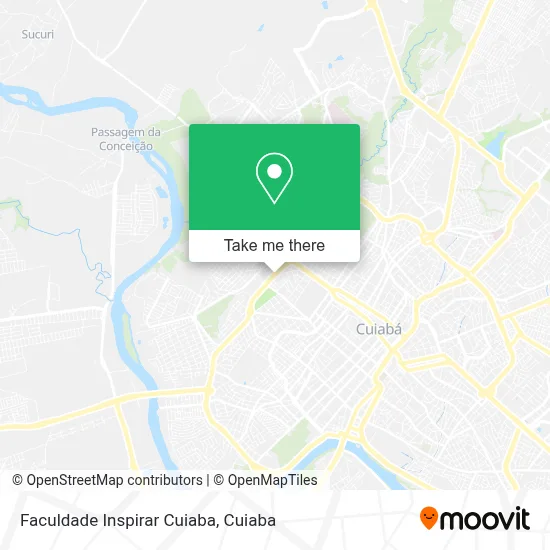 Faculdade Inspirar Cuiaba map