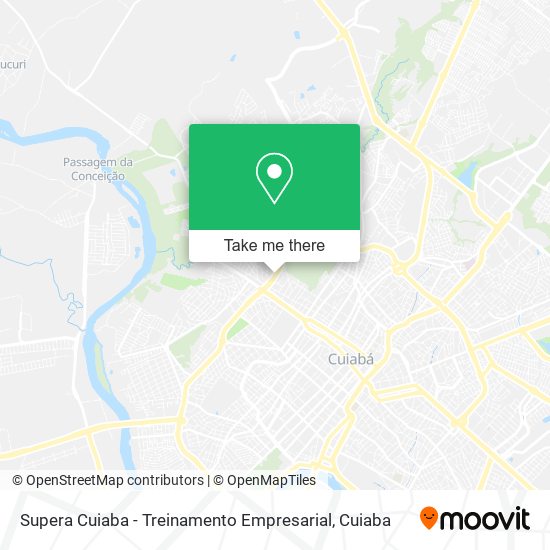 Supera Cuiaba - Treinamento Empresarial map