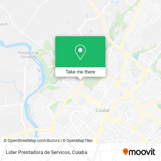 Mapa Lider Prestadora de Servicos