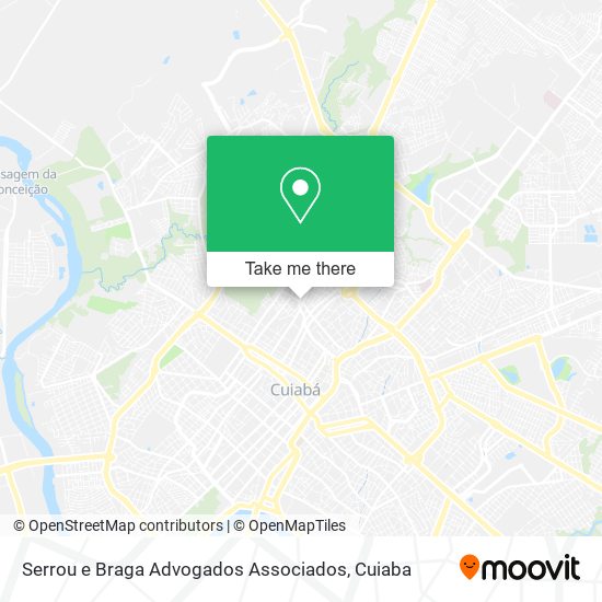 Mapa Serrou e Braga Advogados Associados