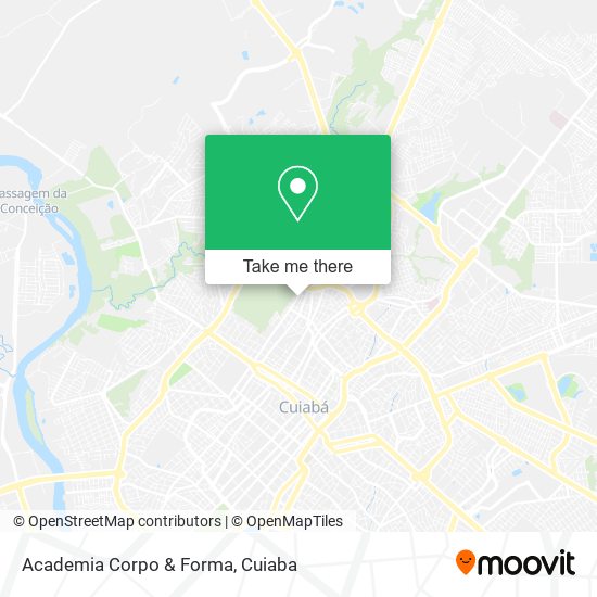 Academia Corpo & Forma map