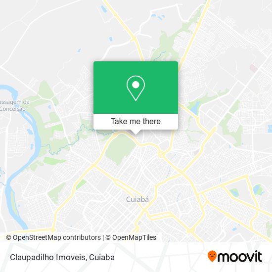 Mapa Claupadilho Imoveis