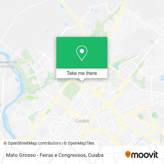 Mapa Mato Grosso - Feiras e Congressos