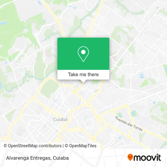 Alvarenga Entregas map