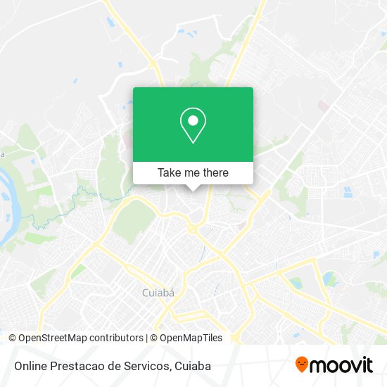 Mapa Online Prestacao de Servicos