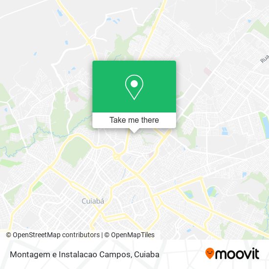 Montagem e Instalacao Campos map