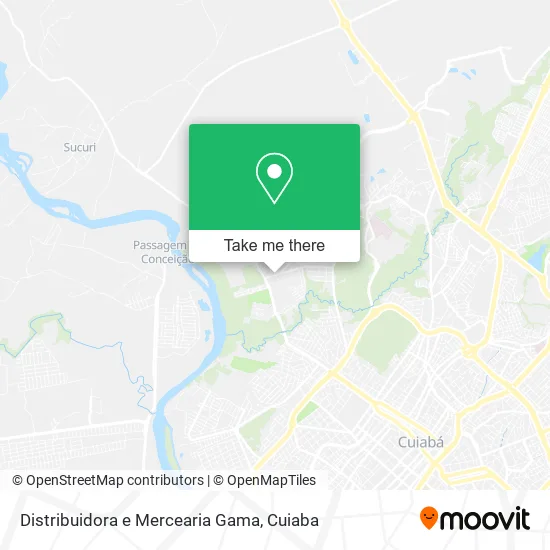 Distribuidora e Mercearia Gama map