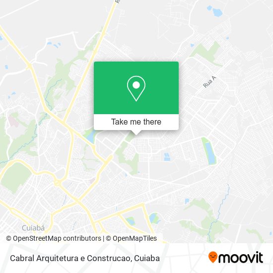 Cabral Arquitetura e Construcao map