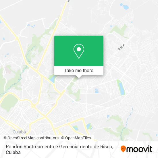 Rondon Rastreamento e Gerenciamento de Risco map