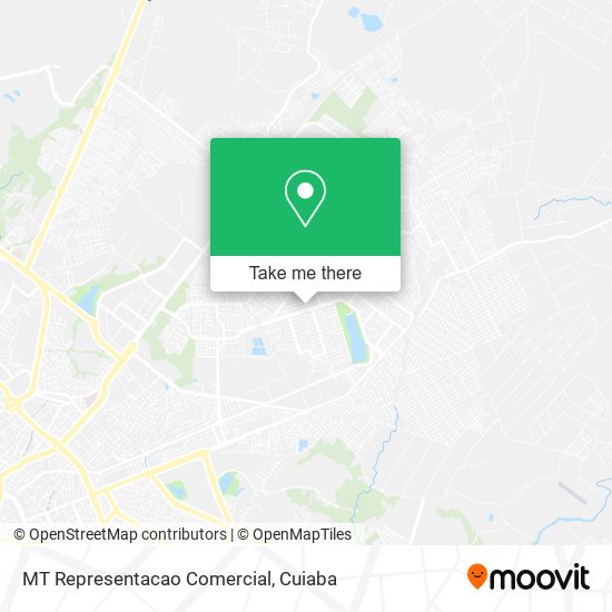 MT Representacao Comercial map