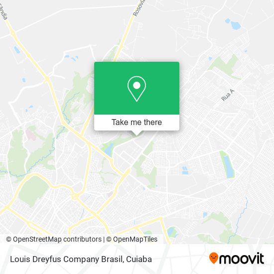 Louis Dreyfus Company Brasil map