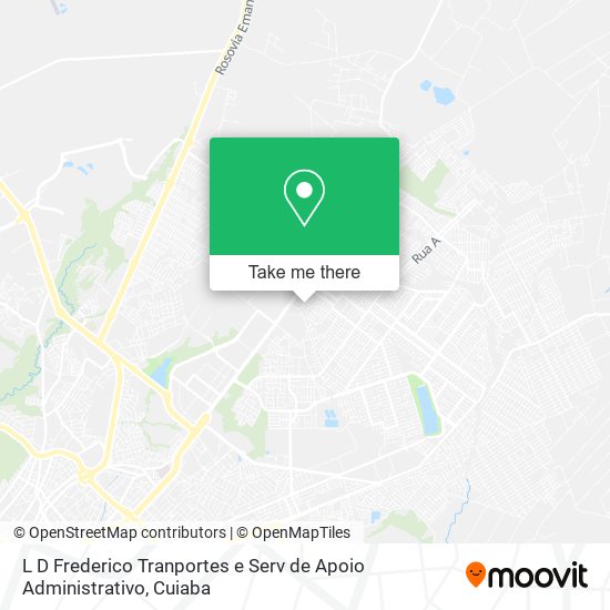 L D Frederico Tranportes e Serv de Apoio Administrativo map
