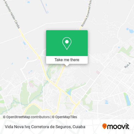 Mapa Vida Nova Ivq Corretora de Seguros