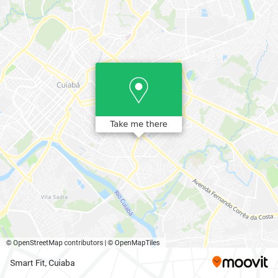 Mapa Smart Fit