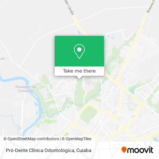 Pró-Dente Clínica Odontológica map