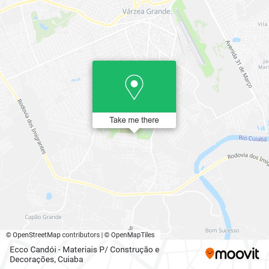 Ecco Candói - Materiais P/ Construção e Decorações map