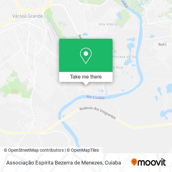 Associação Espírita Bezerra de Menezes map