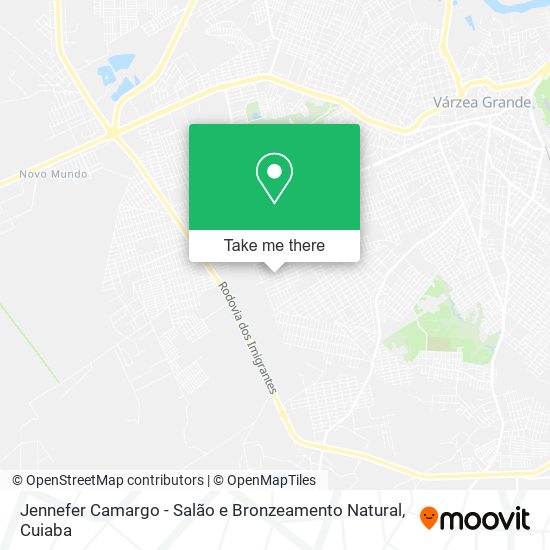 Jennefer Camargo - Salão e Bronzeamento Natural map