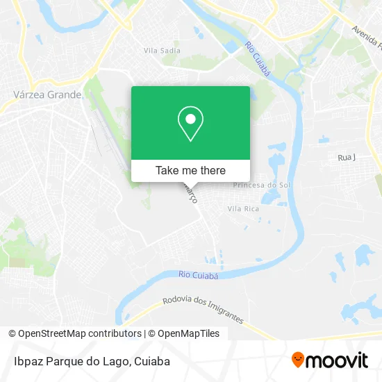 Ibpaz Parque do Lago map