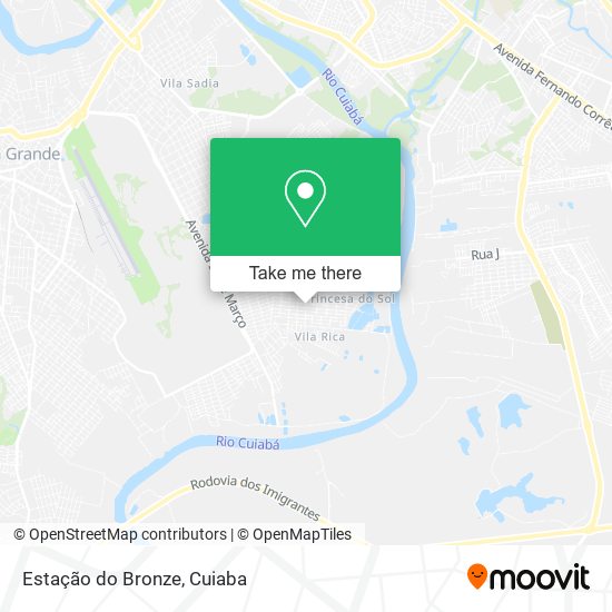 Estação do Bronze map