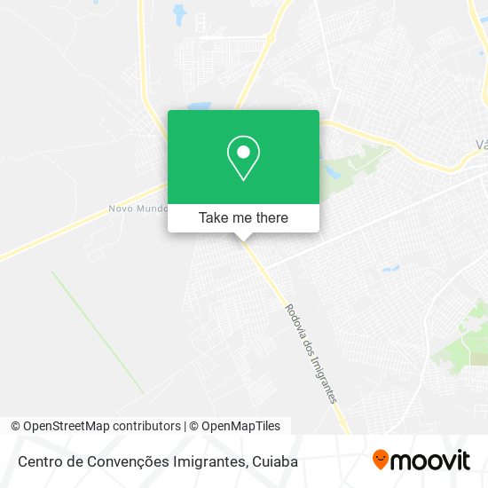 Centro de Convenções Imigrantes map