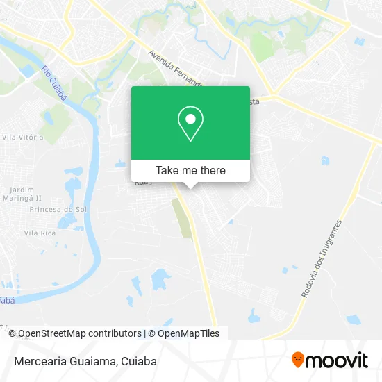 Mercearia Guaiama map