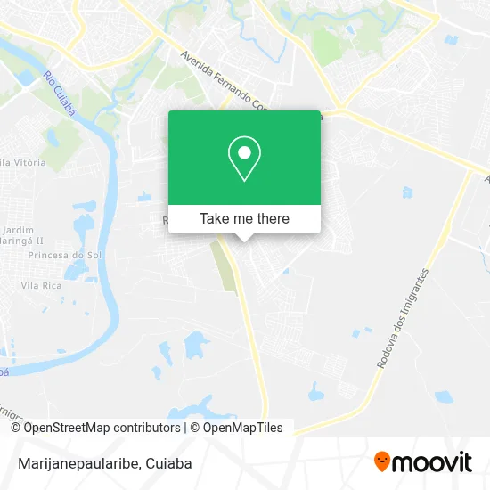 Marijanepaularibe map