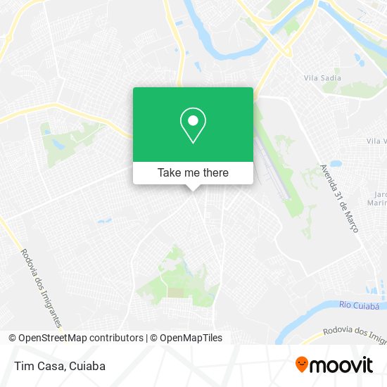 Tim Casa map