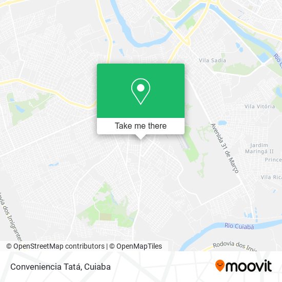 Conveniencia Tatá map