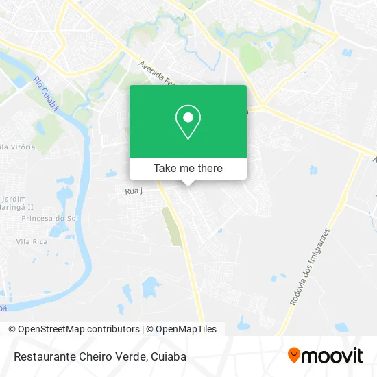 Restaurante Cheiro Verde map