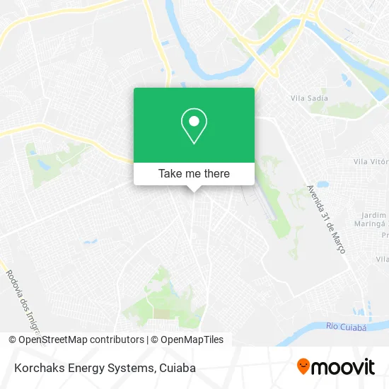 Korchaks Energy Systems map