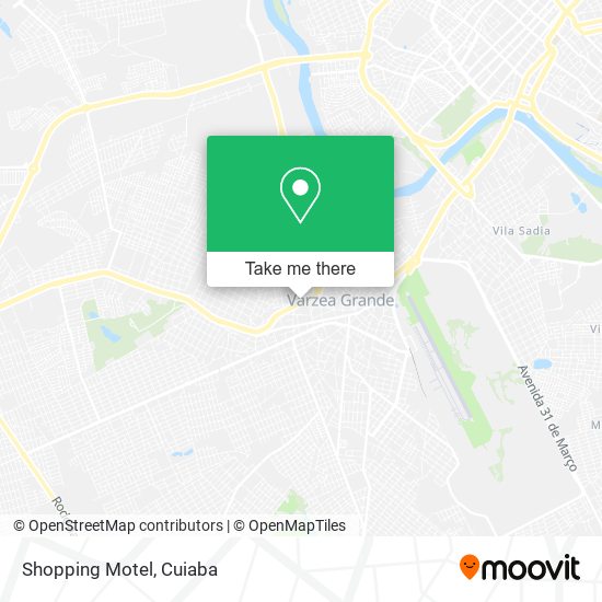 Mapa Shopping Motel