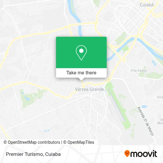 Premier Turismo map