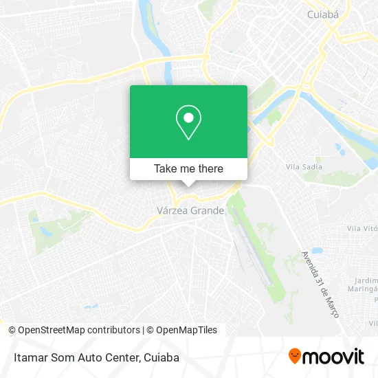 Itamar Som Auto Center map