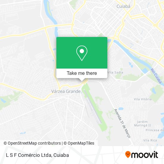L S F Comércio Ltda map