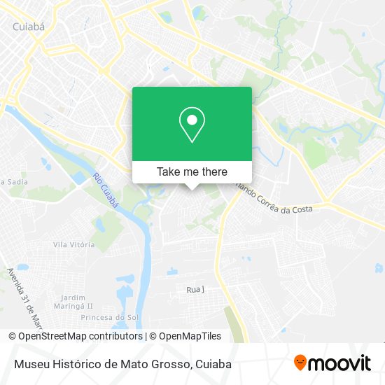 Museu Histórico de Mato Grosso map