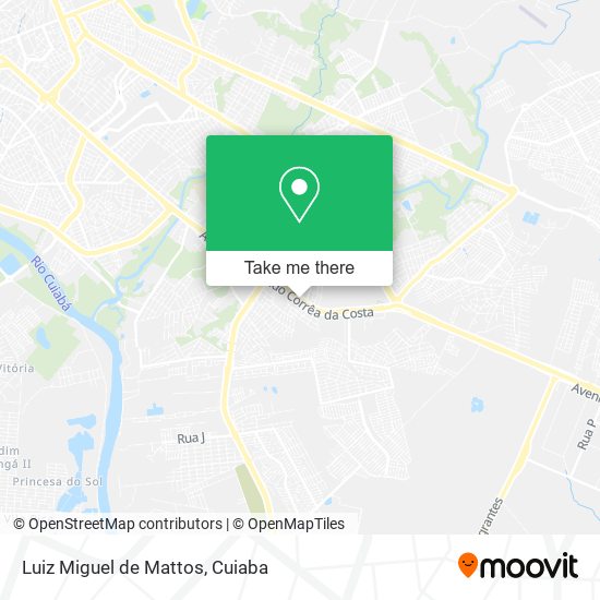 Luiz Miguel de Mattos map