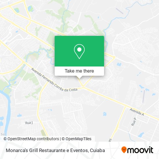 Monarca's Grill Restaurante e Eventos map