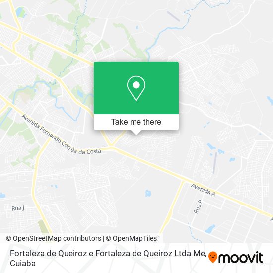 Fortaleza de Queiroz e Fortaleza de Queiroz Ltda Me map