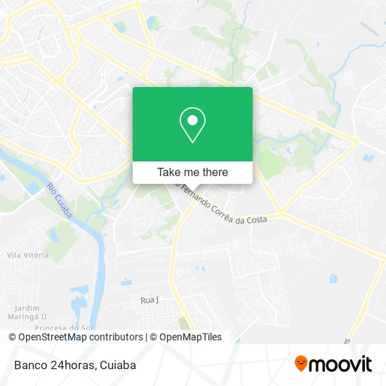 Banco 24horas map